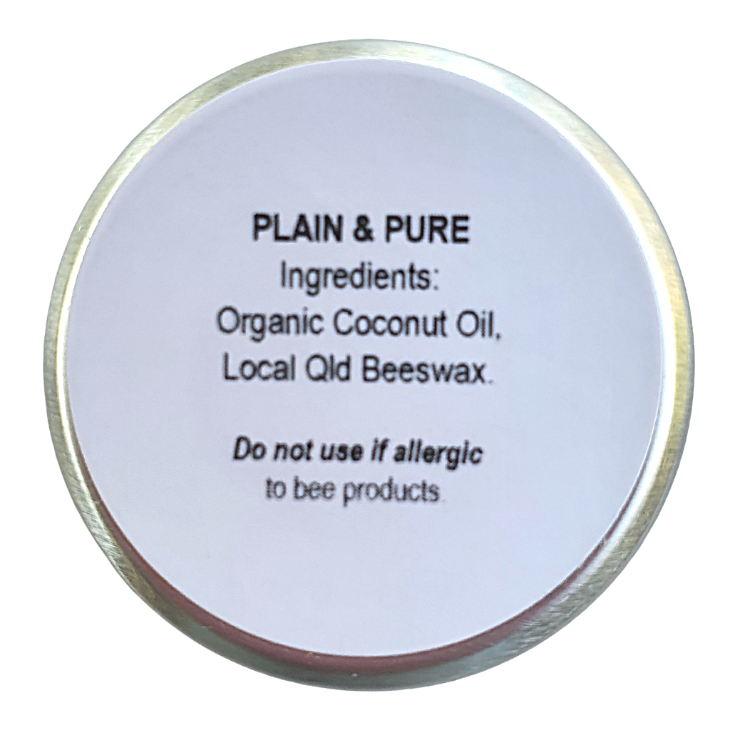 All natural Tree Haven Plain & Pure lip balm is made in Queensland. Long lasting moisturising natural lip balm.