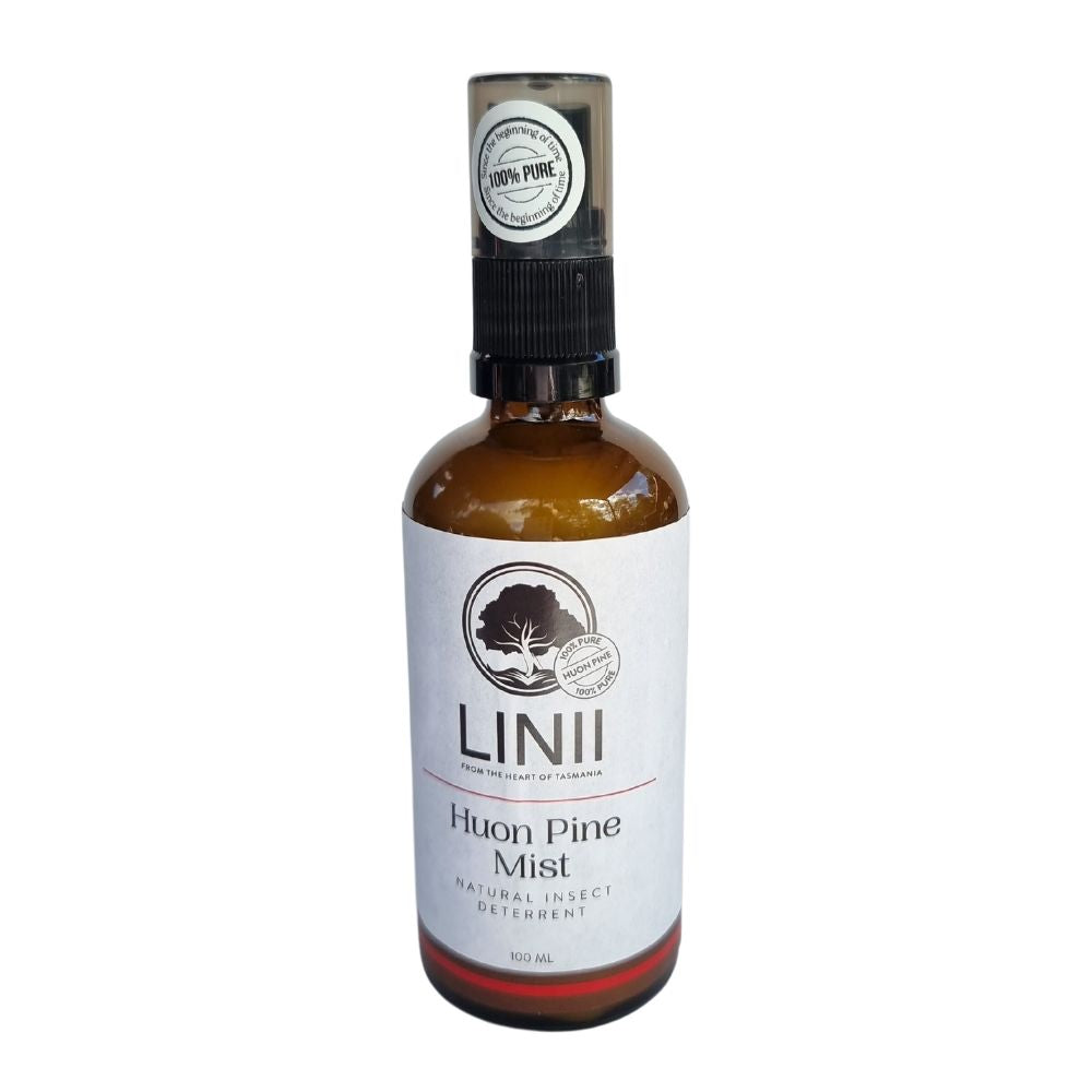 Keep pests out of your wardrobe with Linni Huon Pine sachets. Linii Huon Pine is a natural pest repellent agains moths, silverfish, mites and fleas. Rainforest scented natural pest repellent. Tasmanian made.