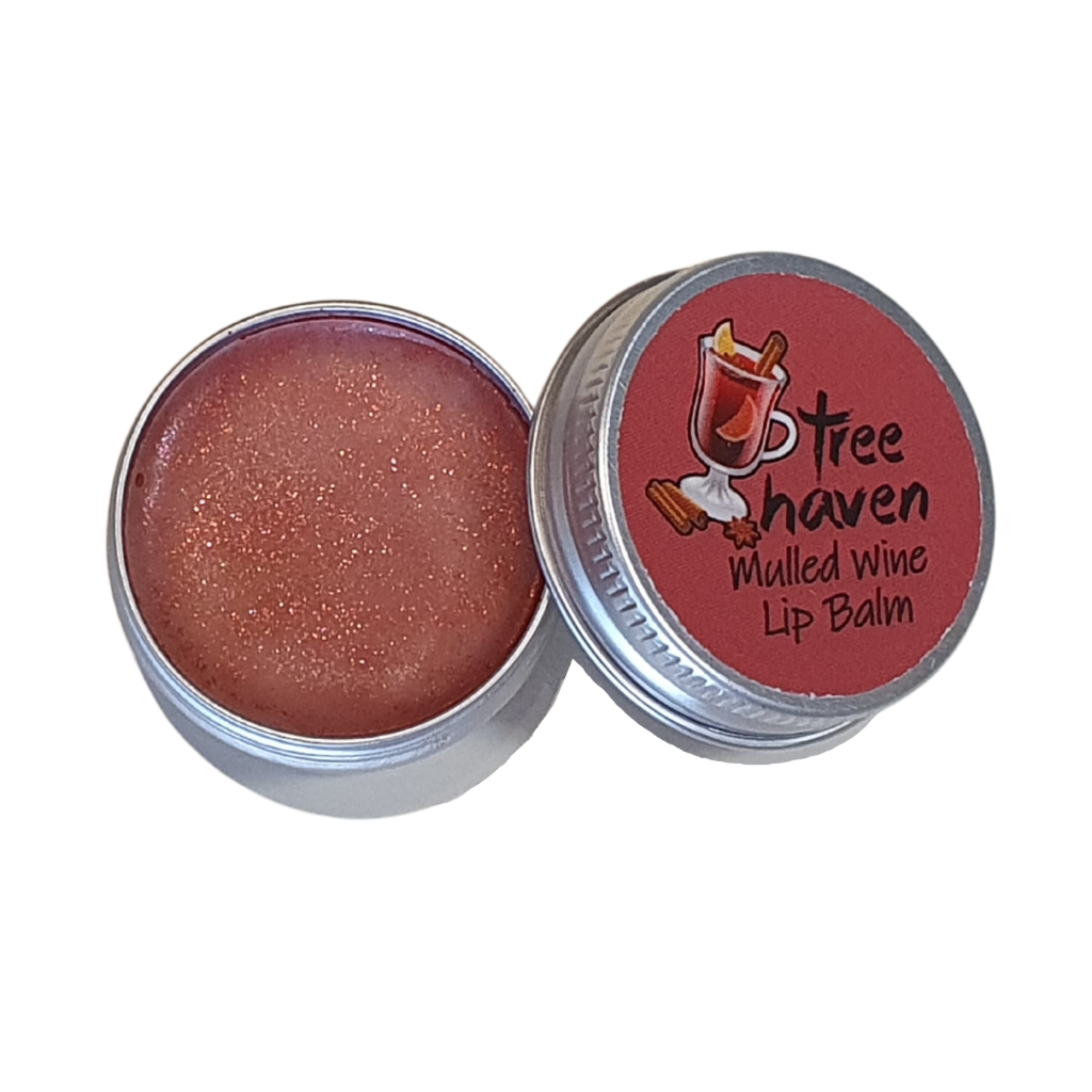 ulled Wine Lip Balm made by Tree Haven in QLD. Organic coconut oil, natural beeswax. Australian owned and made product.