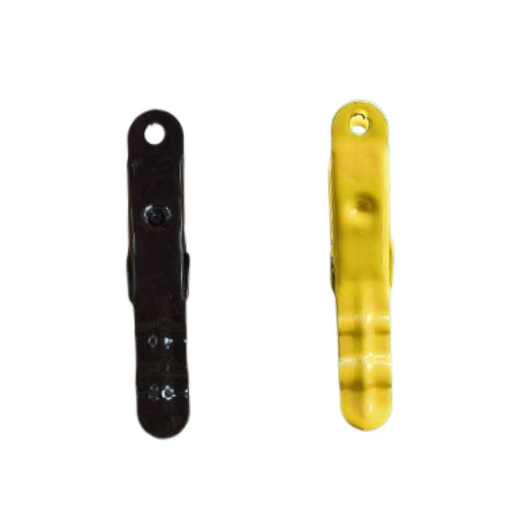 Yellow and Black set of Brevinox Stainless Steel pegs in bold colours. New colour range for bold colour stainless steel peg sets. Lifetime guarantee. Peg colours for bold colour peg sets are Turquoise jade peg, black peg, white peg, pink peg, purple peg, orange peg and yellow peg.
