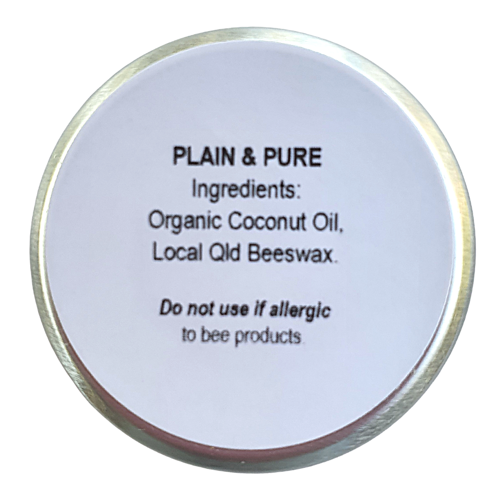 All natural Tree Haven Plain &amp; Pure lip balm is made in Queensland. Long lasting moisturising natural lip balm.
