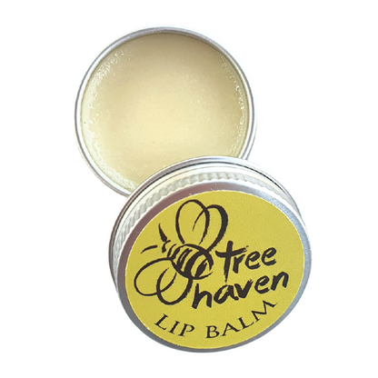 All natural Tree Haven Plain &amp; Pure lip balm is made in Queensland. Long lasting moisturising natural lip balm.